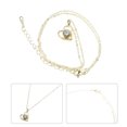 thumbnail image 3 of Projection Necklace Heart Charm Neck Pendant Women Neck Chain Clavicle Accessory, 3 of 8