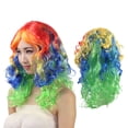 thumbnail image 1 of EGNMCR Perruques Perruque en Cheveux Humains Perruque Cabaret Charleston Perruque Carnaval et Fête Perruque Charleston Perruque Mode, 1 of 2