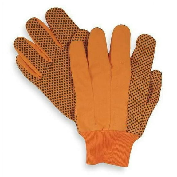 Condor Canvas Gloves,Orange,L,PR 2RA15