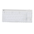 thumbnail image 2 of Teclado mecánico de 87 teclas Soledad con cable compacto para Gamer Typist Blanco, 2 of 10