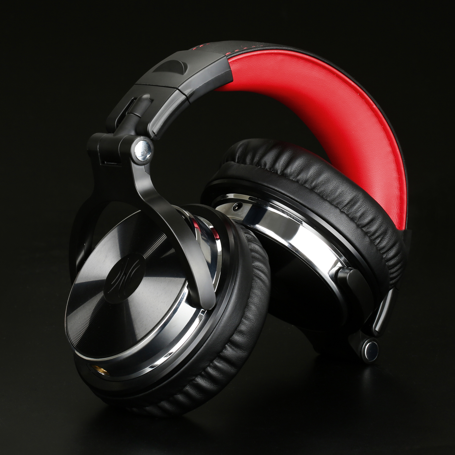 OneOdio Pro-10 Over-Ear Headphones with Dual Plugs, Red photo 6
