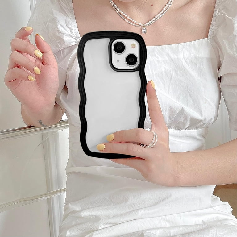Case for iPhone 7 Plus and iPhone 8 Plus, Clear Cute Curvy
