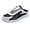 White, variant on Mens Sneakers Mesh Upper Slip On Heel-Less Half Slippers Unisex Couple Casual Sports Shoes For Autumn ,Us Size:9