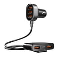 thumbnail image 3 of DQrwqpou Adaptador Cargador Coche 5 en 1 5 Puertos USB Cargador Rápido Coche 5V 6.2A para IPad Tablet, 3 of 8