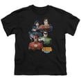 thumbnail image 1 of Justice League Of America Men's  Group Portrait T-shirt Black, 1 of 2