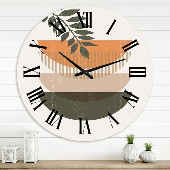 Designart 1 in Quartz Modern/Contemporary Wall Clock