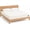 White, variant on Grounding Sheets with Cord, Deep Pocket for Restful Sleep (,39x75x14in, Gray)