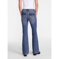 thumbnail image 3 of Madden NYC Women's Low Rise Flare Jeans, 32" Inseam, Sizes 00-18, 3 of 5