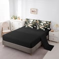 thumbnail image 5 of Homewish Chic Flowers 7 Pieces Bedding Comforter Set For Kids Teens Adults,Spring Garden Full Bedding Set Lightweight,Abstract Retro Vintage Fitted Sheet Flat Sheet,Ultra Soft Home Decor,Reversible, 5 of 8