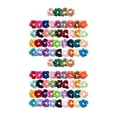 thumbnail image 1 of 80x Scrunchies de cabellero de para mujer, elástico, Bobbles, lazos, cuerdas, 1 of 9