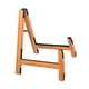 thumbnail image 1 of Soporte de guitarra Soporte para instrumentos Versátil Estable Plegable Soporte de guitarra de madera para marrón claro, 1 of 9