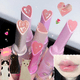thumbnail image 2 of FLORTTE pintalabios con forma de amor, brillo de labios de agua de gelatina de flores, tinte de labios hidratante claro, taza antiadherente, cosmético de Corea, 2 of 4