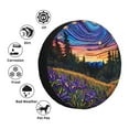 thumbnail image 2 of Kdxio Galactic Night Over Meadow for Tire Cover Wheel Protectors Tyre Covers Weatherproof Wheel Covers Universal Fit for Trailer Rv SUV Truck Camper Travel Trailers 17 inch, 2 of 5
