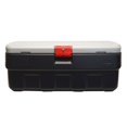 thumbnail image 1 of Caja de almacenamiento Rubbermaid Action Packer 182L, color negro, 1 of 9