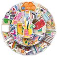 thumbnail image 5 of Pegatinas para pintar graffitis impermeables, 50 unidades/lote, 5 of 5