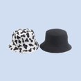 thumbnail image 4 of LinYooLi Cross Border New European And American Cow Pattern Printed Fisherman Hat For Men's Summer Outdoor Sunshade Hat For Women's Double Faced Wearable Basin Hat, 4 of 9