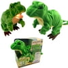 Light Up T-Rex Walking Dinosaur LED Plush Toy Dragon Sounds With Wagging Tail Dinosaurio