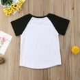 thumbnail image 2 of T-shirt pour Filles - Promue Grande Sœur - Hauts à Manches Courtes en Coton, 2 of 4