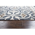 thumbnail image 2 of Rizzy Rugs Opulent Area Rug OU574A Blue / Gray Leaves Bulbs 5' x 8' Rectangle, 2 of 2