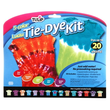 Tulip 5-Color Luau Tie-Dye Kit