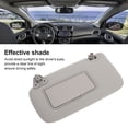 thumbnail image 3 of Front Left Sun Visor, Interior Accessories Gray Easy Install 96401-3SG8A Driver Side Sun Visor  for Sentra 2013-2019, 3 of 7