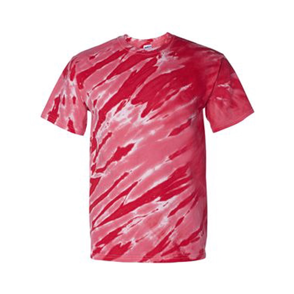 red tiger stripe shirt