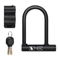 thumbnail image 1 of Candado de bicicleta en U Bicicleta U Lock MTB Road Bike Wheel Lock 2 llaves antirrobo de seguridad Scooter de motocicleta Ciclismo Lock Accesorios de bicicleta, 1 of 7
