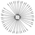 thumbnail image 5 of KAKOWELY 100pcs Tag Fasteners Retail Store Tag Ropes Wire Ropes Security Loop Tag Ropes for Shoes Hats Goods,6.69"X0.24"X0.08", 5 of 5