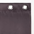 thumbnail image 3 of Sun Zero Oslo 2-pack Theater Grade Extreme 100% Blackout Grommet Curtain Panel Pair, 52"W x 84"L, Fig, 3 of 5