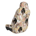 thumbnail image 2 of Fotbe Groovy Disco Funda para Asiento de Auto con Estampado – Impermeable y Antisudor – Ajuste Universal, Lavable a Máquina, Antideslizante (1 Pieza), 2 of 5