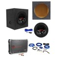 thumbnail image 2 of JVC CS-G1210 12" 1200W Sub+Sealed Box+RXA-T1 1500W 2 Channel Amplifier+Amp Kit, 2 of 12