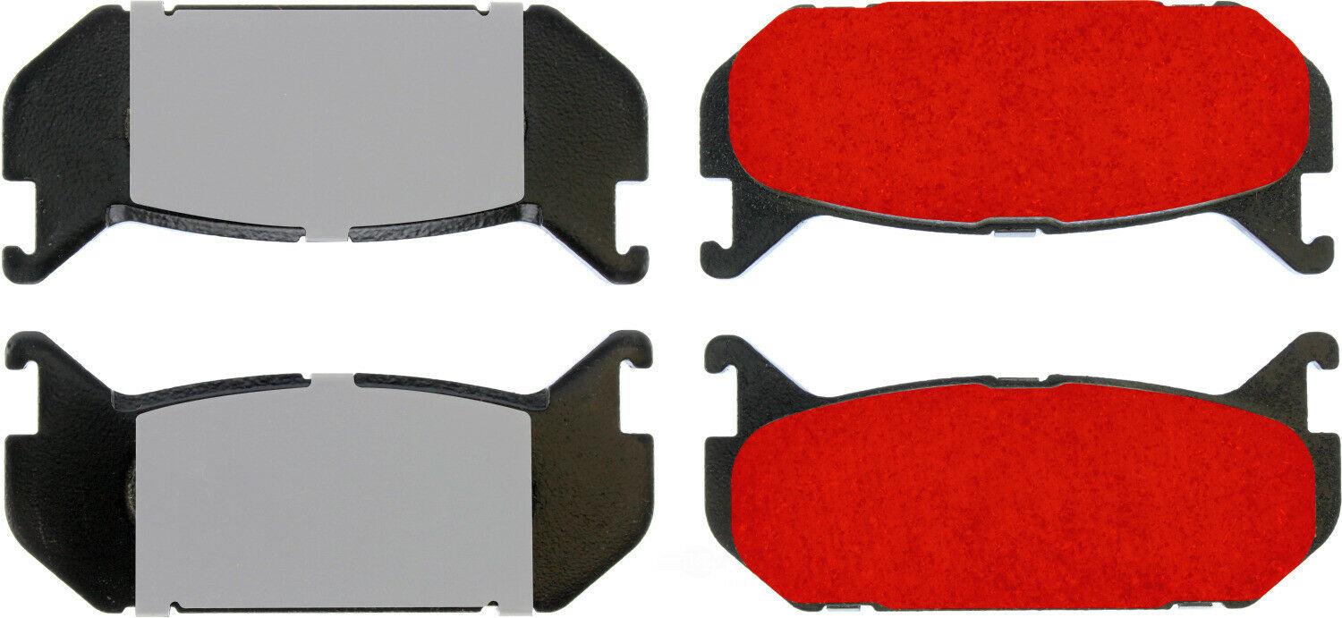 Centric Parts 500.05840 PQ PRO Disc Brake Pads with Hardware, multi-layer mechanically-attached