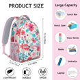 thumbnail image 6 of Pioneer Flower Backpack for School,Cute School Bag,Schoolbag with Adjustable Shoulder Straps & Padded Back,15.3"x11"x6.7", 6 of 6