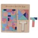 thumbnail image 5 of Montessori Rompecabezas De Para Bebé Juguetes Blandos De Entrenamiento Decor Baoblaze Juguete de rompecabezas de madera, 5 of 8