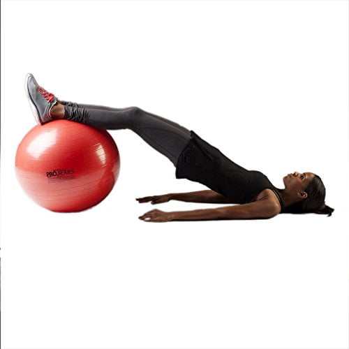 TheraBand Exercise Ball 55 cm Diameter for Athletes 5'1' to 5' Stability Ball 