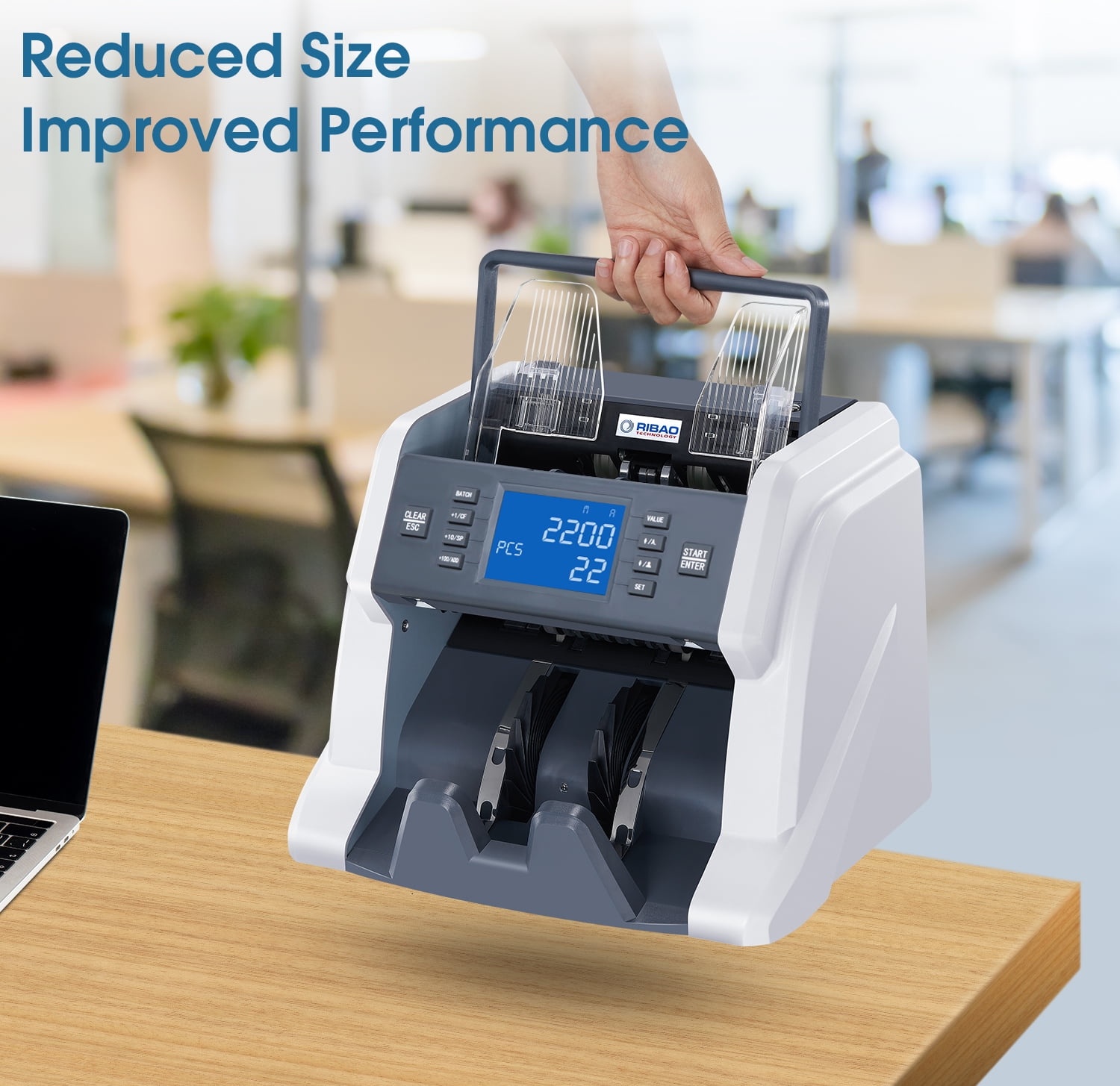 Ribao Technology BC-35 High Speed Money Counter Machine Preset