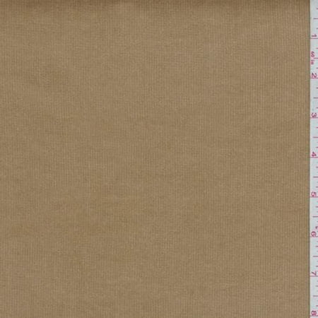 corduroy fabric stretch yard camel brown