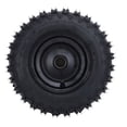 thumbnail image 2 of 4.10-6 Conjunto de Neumilaros y Ruedas, Tracción Delantera de Reemplazo de Goma Mejorada para scooter para ATV, 2 of 7