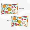 thumbnail image 5 of LNWH Rectangle Pillow Cover, Cartoon Lemon Slice Fruit Cushion Covers Pillowcase for Couch Bedroom Sofa, 14"x20", 5 of 7