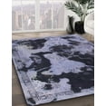 thumbnail image 2 of Ahgly Company Indoor Rectangle Abstract Blue Gray Abstract Area Rugs, 4' x 6', 2 of 6