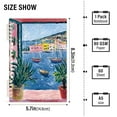 thumbnail image 2 of FORMRS 1-Subject Spiral Notebook 8" x 5" College Ruled 60 Refillable Sheet A5 Hard Cover, 2 Pack, Pink Window, 2 of 7