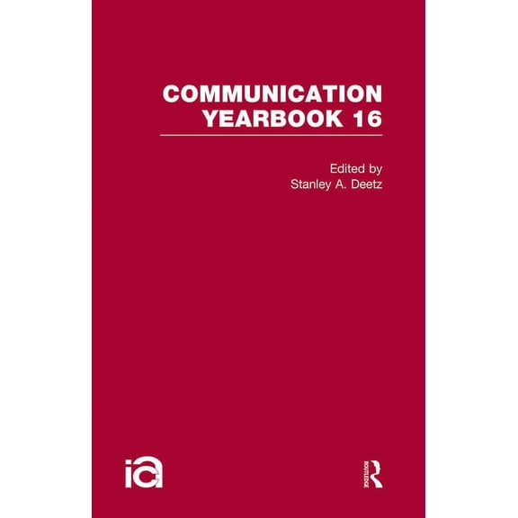 Communication Yearbook 16, (Paperback)