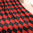 thumbnail image 3 of Red Black Checkerboard Checkered Pattern Blanket,Comfortable Soft Flannel Throw Blanket,All Season,Warm Lightweight Blankets for Sofa Bed Couch Living Room Chair,30"x40", 3 of 4