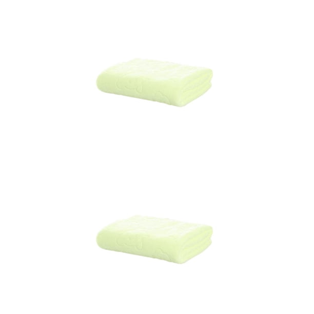 Inteprter Toalla de baño para bebé, 3 colores, 70x140cm, manta de recepción para bebé, toalla de tela para bebé amarillo claro 2piezas