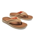 thumbnail image 2 of COBIAN Adult Female Darby Flip Flop Sandals, Color: Tan, Size: 09 (DAR24-230-09), 2 of 6