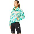 thumbnail image 2 of ASICS Veste de Course pour Femmes à Injection de Couleur, L, Bijou de la Baltique, 2 of 4