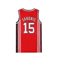 thumbnail image 5 of Camisetas de baloncesto Bg Cccp 15 Sabonis Jersey Costura Bordado Barato Deportes al aire libre Ventilación Alta calidad Rojo 2023 Nuevo verano, 5 of 5