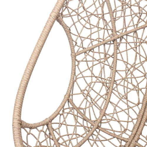 Egg Chair, Natural, Stand With 350 Lbs, Waterproof