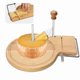 thumbnail image 1 of Rizador de Queso, Rebanador y Cortador de Queso, Raspador de Queso de Madera con Grosor Ajustable, para Rebanar Quesos Duros y Blandos., 1 of 1