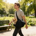 thumbnail image 6 of Lunxisen 3 Pcs Pet Carrier Backpack for Cats and Dogs Travel Shoulder Bag Comfortable Breathable Outdoor Adventure Carrier Bag, 6 of 9